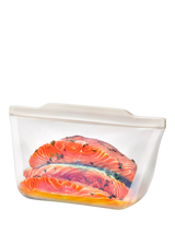 John Lewis OXO Good Grips Reusable Silicone Storage Bag, Clear, 1.8L- Buy online at McGrocer