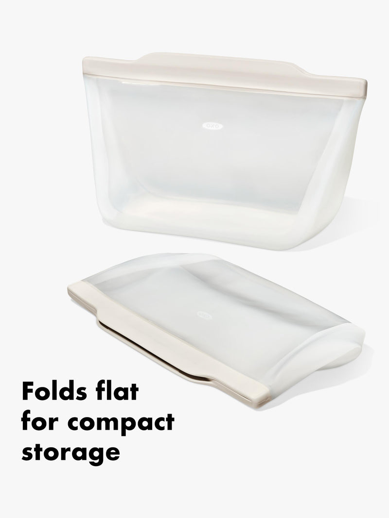 OXO reusable silicone storage bag 1.8L (British brand)