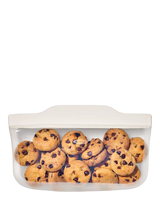 John Lewis OXO Good Grips Reusable Silicone Snack Bag Clear 355ml- Buy online at McGrocer
