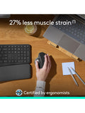 Logitech MX ERGO S graphite wireless trackball mouse, UK version