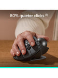 Logitech MX ERGO S graphite wireless trackball mouse, UK version
