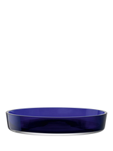 John Lewis LSA International Collective Porcelain Low Serve Bowl, Blue Cobalt, 35cm- Buy online at McGrocer