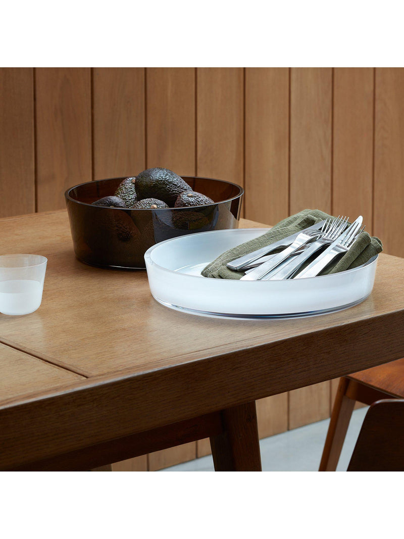 LSA International porcelain low serve bowl 35cm, UK version