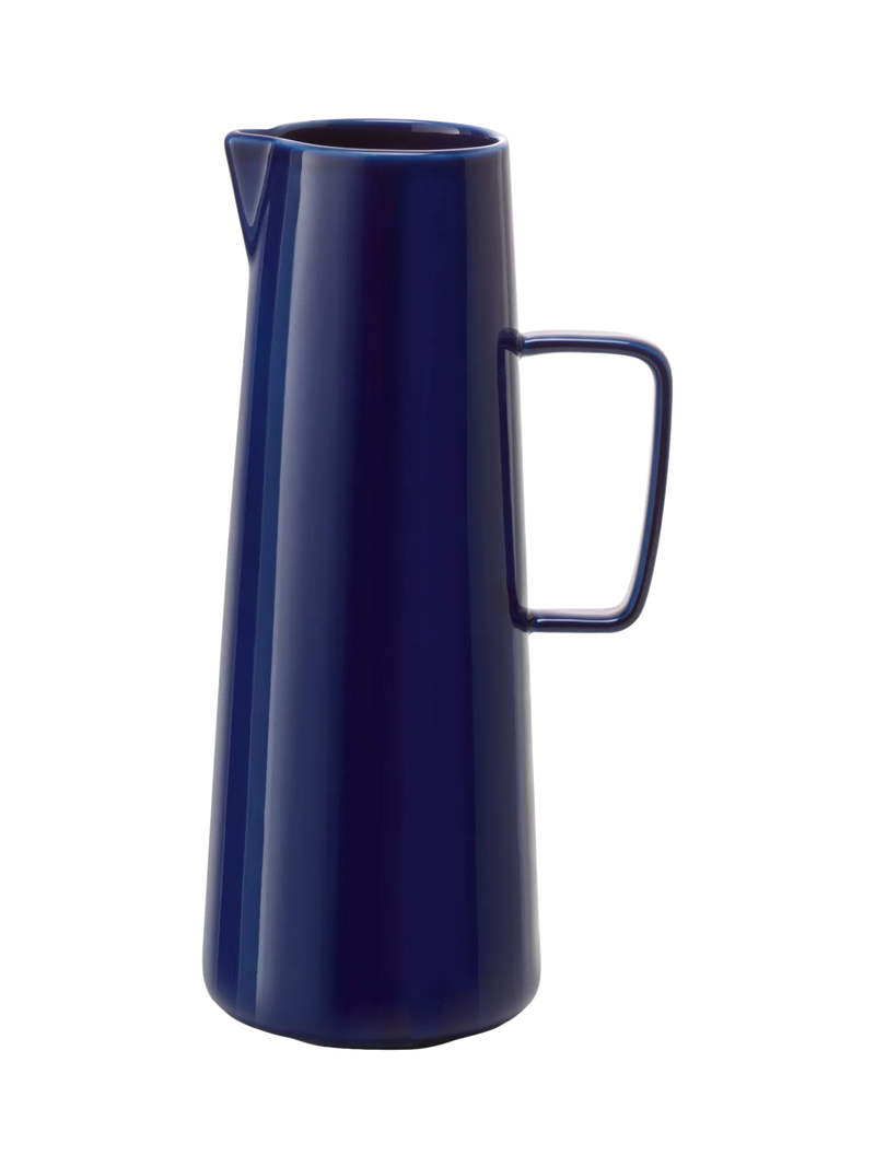 LSA International porcelain jug blue cobalt 1.4L, imported from the UK
