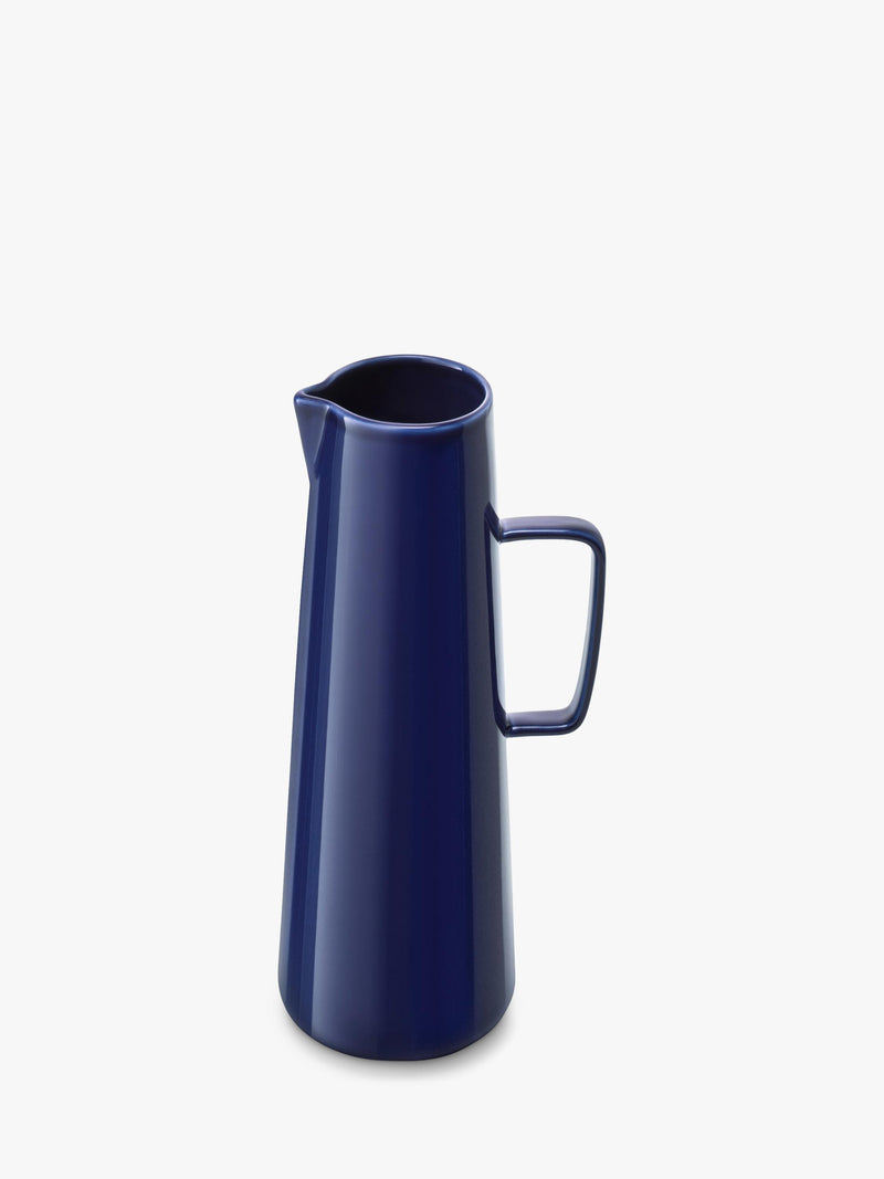 LSA International porcelain jug blue cobalt 1.4L, imported from the UK