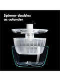 OXO Good Grips glass salad spinner borosilicate bowl, UK version