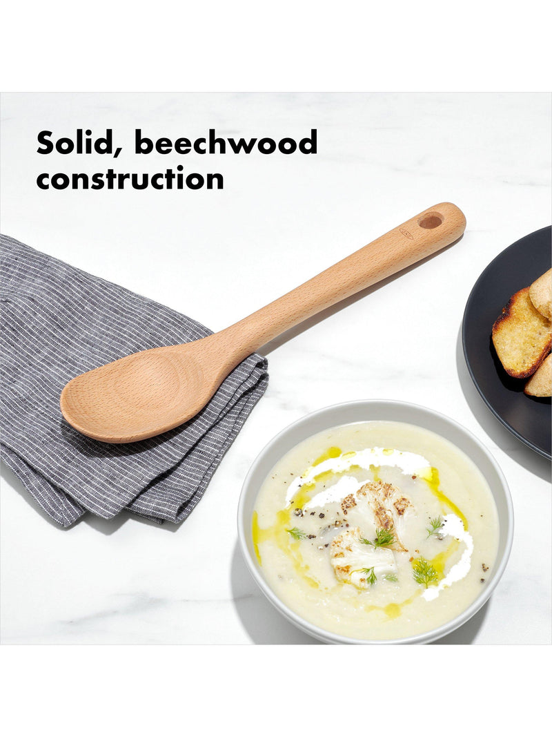 OXO large beech wood spoon - British product