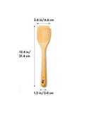 OXO beech wood spatula solid wood turner (British brand)