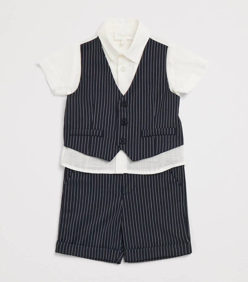 Patachou stripe baby outfit set 6 months-4 years, imported from the UK