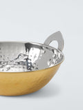 John Lewis balti serving dish hammered gold 18cm - British product