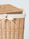 John Lewis wicker laundry basket large with liner (British brand)