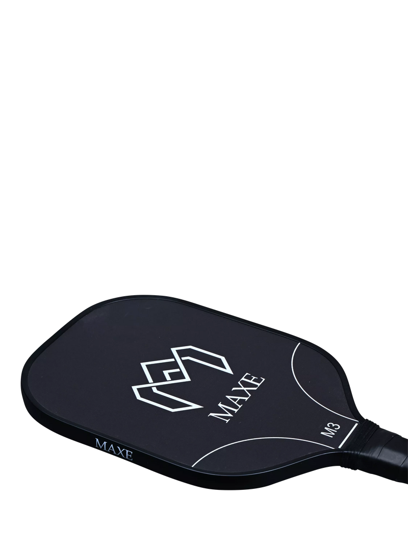 MAXE M3.0 black pickleball racket, UK version