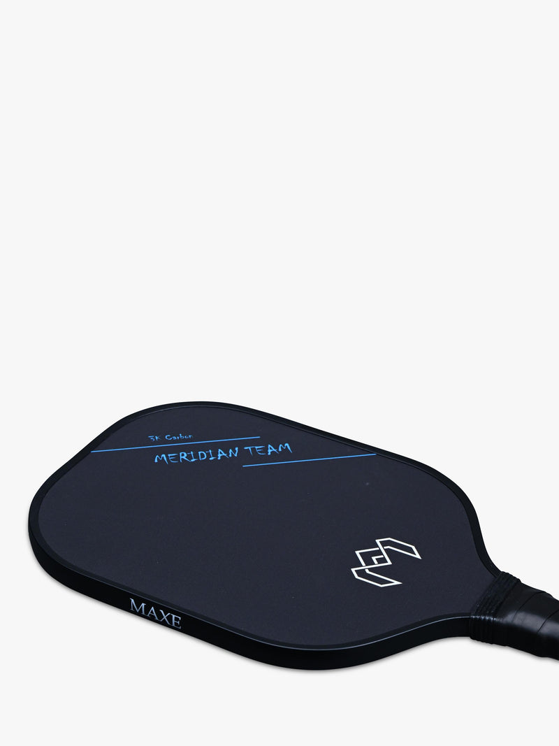 MAXE Meridian Team pickleball racket Black (British brand)