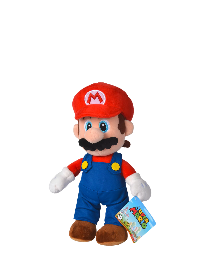 Nintendo Super Mario plush toy 30cm, UK version