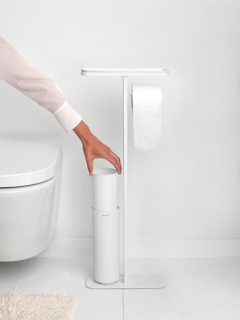 Brabantia MindSet Toilet Butler in grey - British product