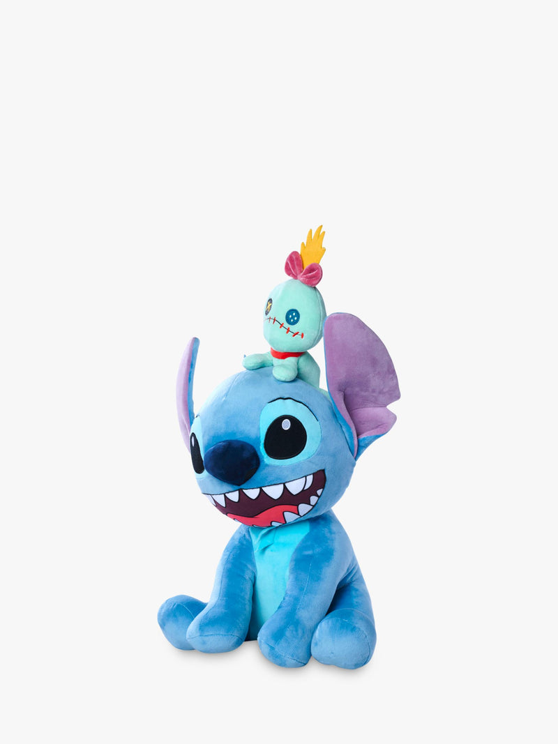 Disney Stitch & Scrump plush soft toy 50cm - British product