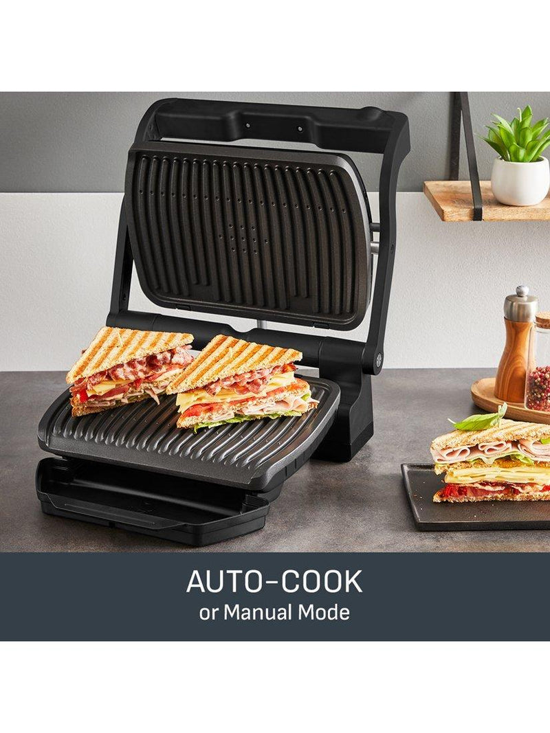 Tefal Optigrill+ indoor smart grill black, imported from the UK
