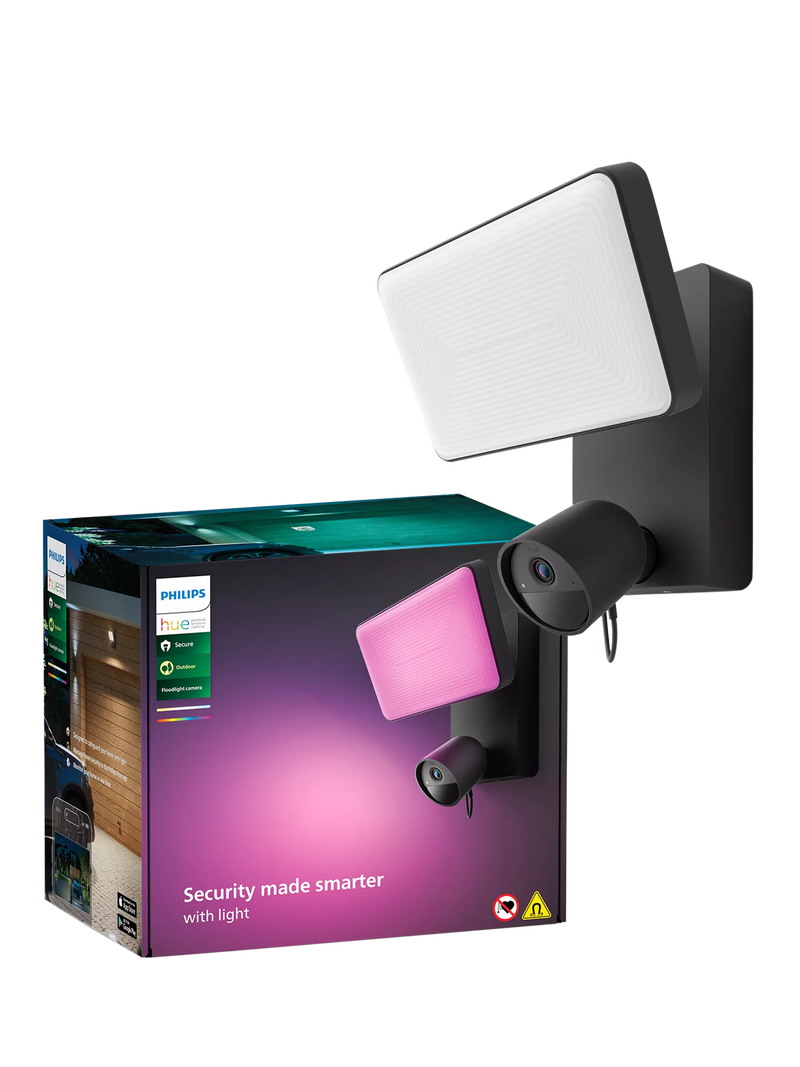 Philips Hue floodlight security camera white, UK version