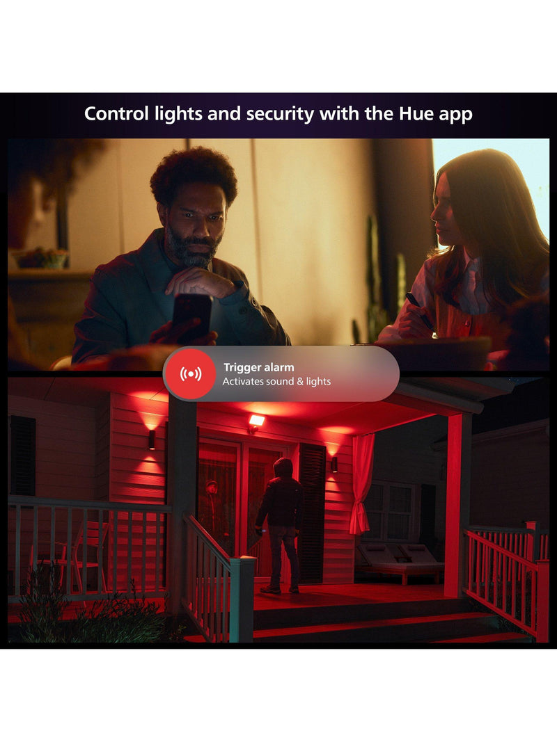 Philips Hue floodlight security camera white, UK version