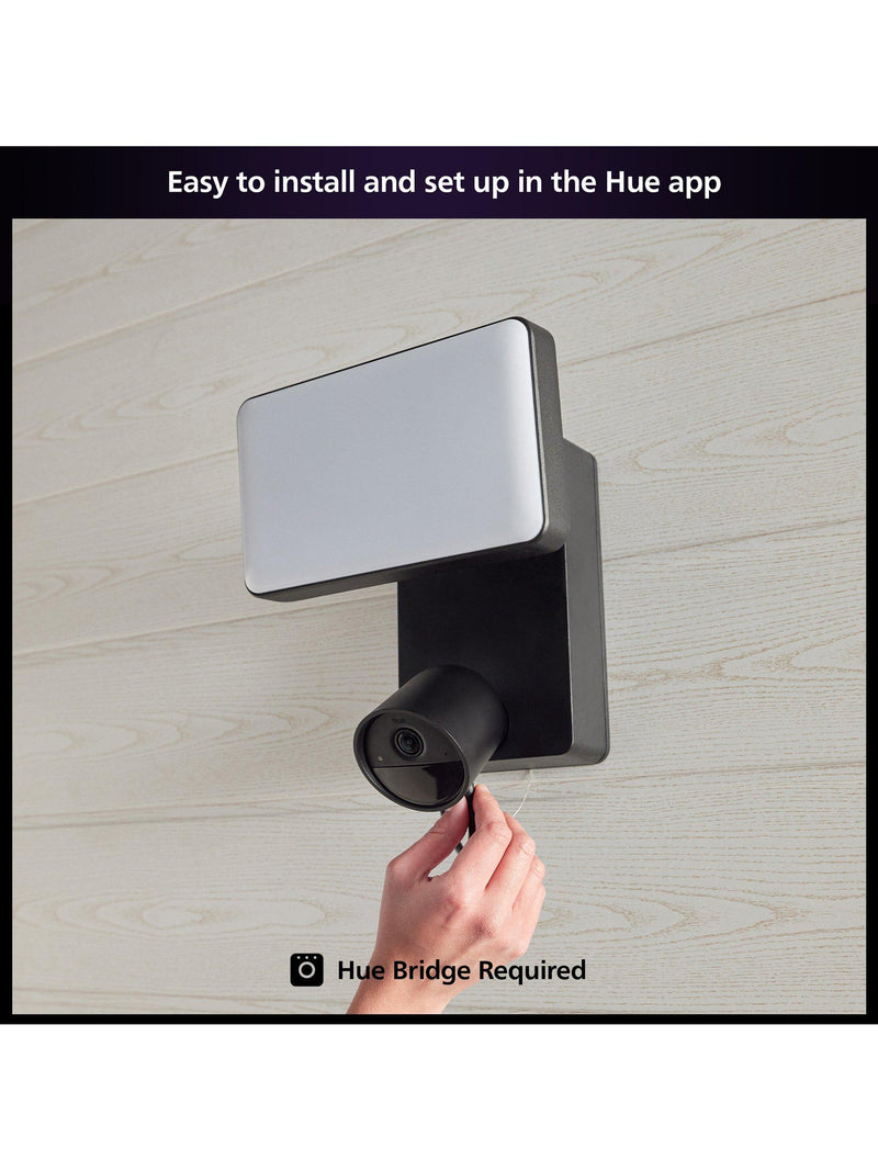 Philips Hue floodlight security camera white, UK version