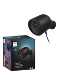 Philips Hue Secure wired smart security camera black, UK version