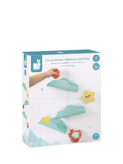 John Lewis Janod Bathroom Ball Track Bath Toy- Buy online at McGrocer
