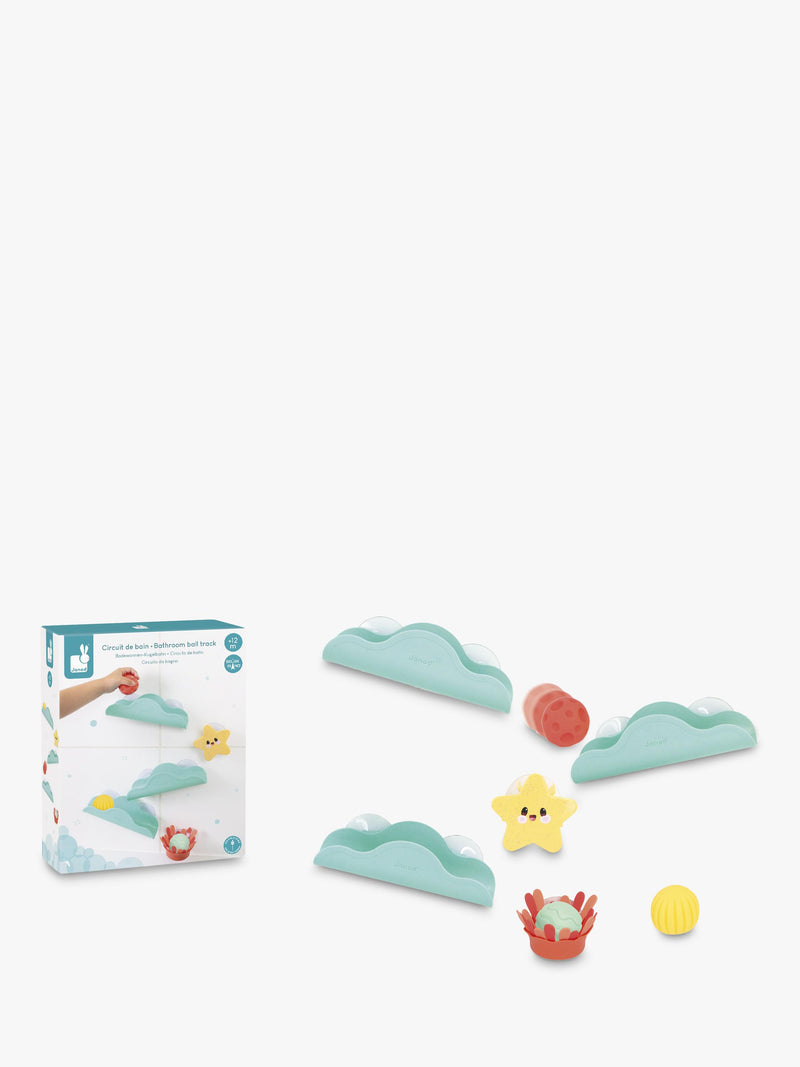 Janod Bathroom Ball Track bath toy, UK version