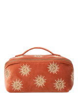 John Lewis Elizabeth Scarlett Sun Goddess Makeup Bag, Rust- Buy online at McGrocer