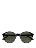 Ray-Ban round sunglasses black frame green lenses - British product