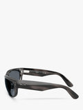 Ray-Ban RB2289 rectangular sunglasses black frame, UK version