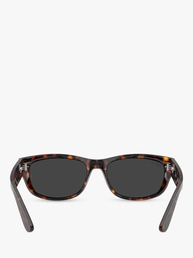 Ray-Ban RB2289 polarised rectangular sunglasses Havana Grey - British product