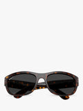 Ray-Ban RB2289 polarised rectangular sunglasses Havana Grey - British product