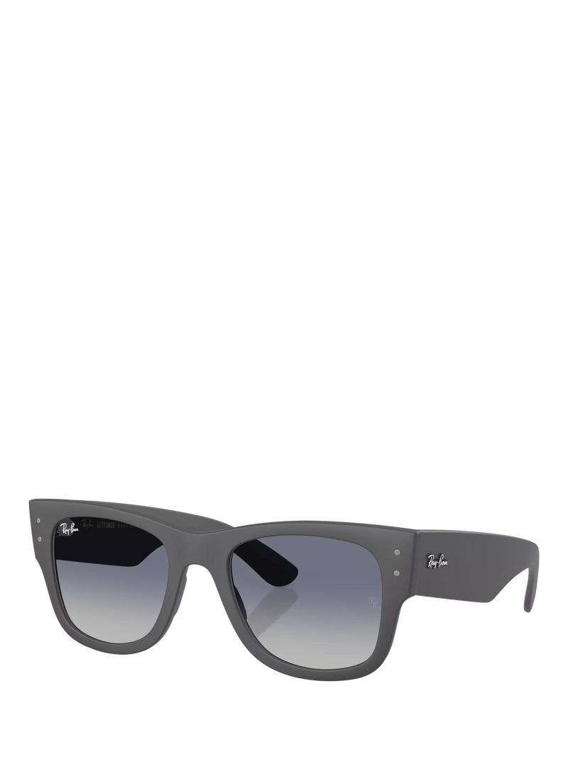 Ray-Ban Mega Wayfarer sunglasses sand grey blue gradient (British brand)