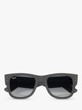 Ray-Ban Mega Wayfarer sunglasses sand grey blue gradient (British brand)