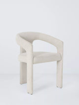 John Lewis John Lewis Contour Upholstered Dining Chair (Set of 2) Natural- Buy online at McGrocer