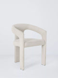 Paire de chaises de salle à manger rembourrées John Lewis Contour - Produit britannique