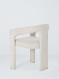 Paire de chaises de salle à manger rembourrées John Lewis Contour - Produit britannique