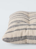 John Lewis pinstripe seat pad natural 40x40cm - British product