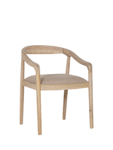 John Lewis nkuku Anbu Dining Chair, Natural- Buy online at McGrocer