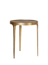 John Lewis nkuku Rohia Large Brass Side Table- Buy online at McGrocer