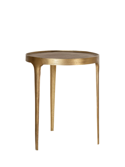 John Lewis nkuku Rohia Large Brass Side Table- Buy online at McGrocer