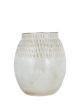 John Lewis nkuku Anjuna Vase Off White 32.5cm- Buy online at McGrocer