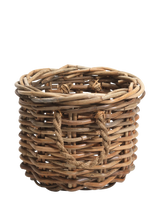 John Lewis nkuku Chunky Rattan Storage Basket- Buy online at McGrocer
