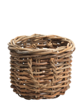 nkuku chunky rattan storage basket 47cm tall - British product