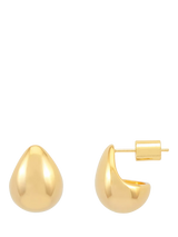 John Lewis Estella Bartlett Waterproof Mini Teardrop Drop Earrings Gold- Buy online at McGrocer