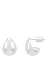 John Lewis Estella Bartlett Waterproof Mini Teardrop Stud Earrings Silver- Buy online at McGrocer