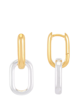 John Lewis Estella Bartlett Waterproof Detachable Link Hoop Earrings, Multi- Buy online at McGrocer