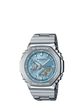Casio G-SHOCK GM-2110D steel edition watch blue dial (British brand)