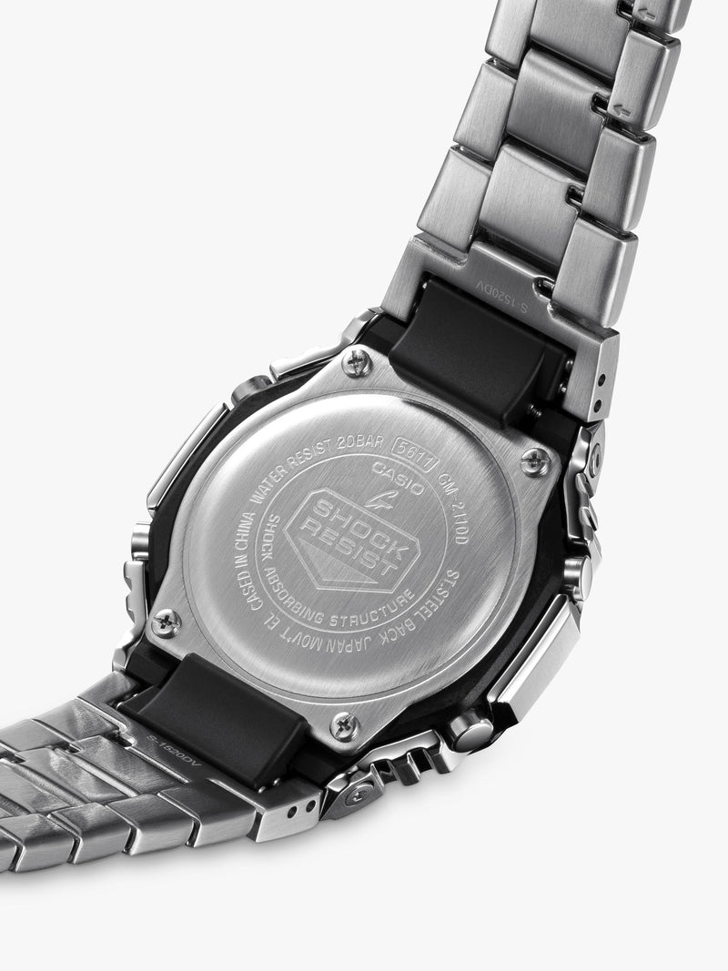 Casio G-SHOCK GM-2110D steel edition watch blue dial (British brand)