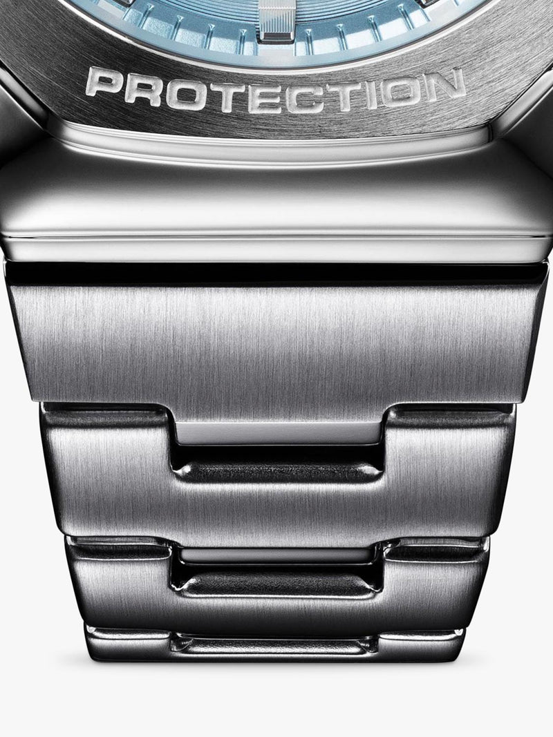 Casio G-SHOCK GM-2110D steel edition watch blue dial (British brand)